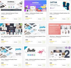 Top 10 mẫu website bán hàng.