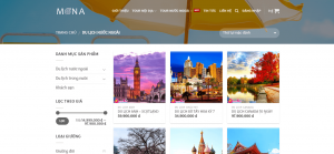 Module về dịch vụ du lịch