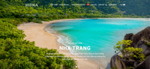 Trang chủ website du lịch