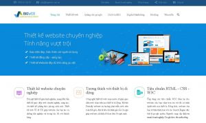 Dịch vụ thiết kế trang web spa giá rẻ BIGWEB