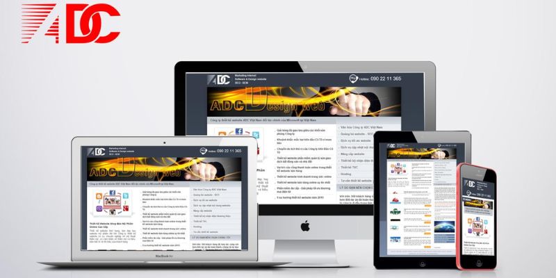 ADC - Đơn vị thiết kế web được đánh giá cao