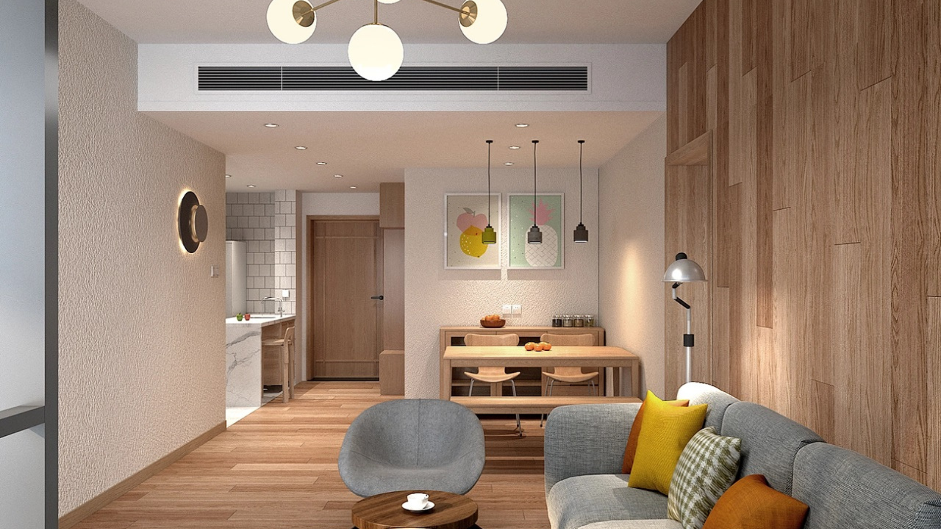 Thiết kế nội thất chung cư giá rẻ trọn gói TP.HCM