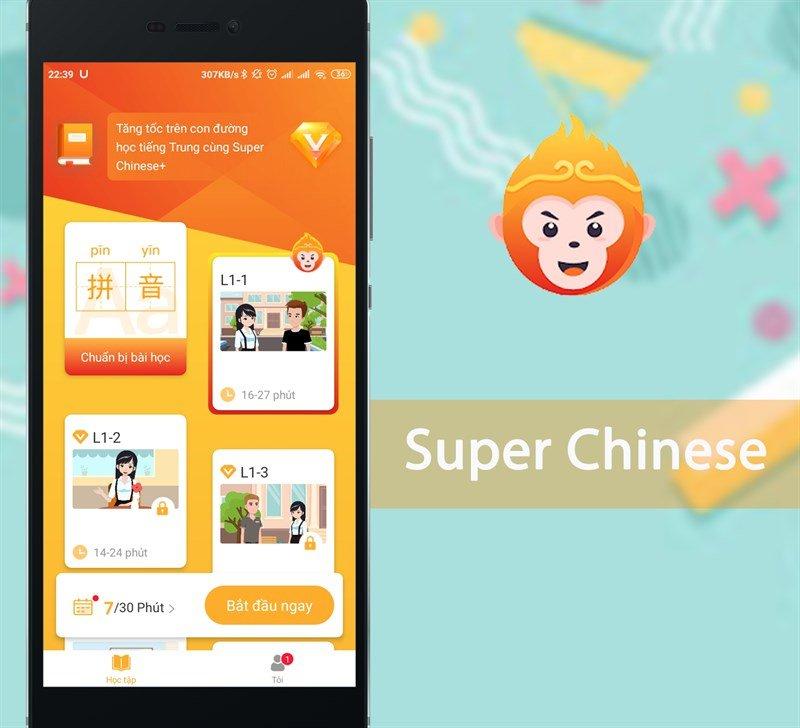 ứng dụng Super Chinese