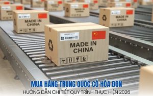 mua hàng Trung Quốc có hóa đơn